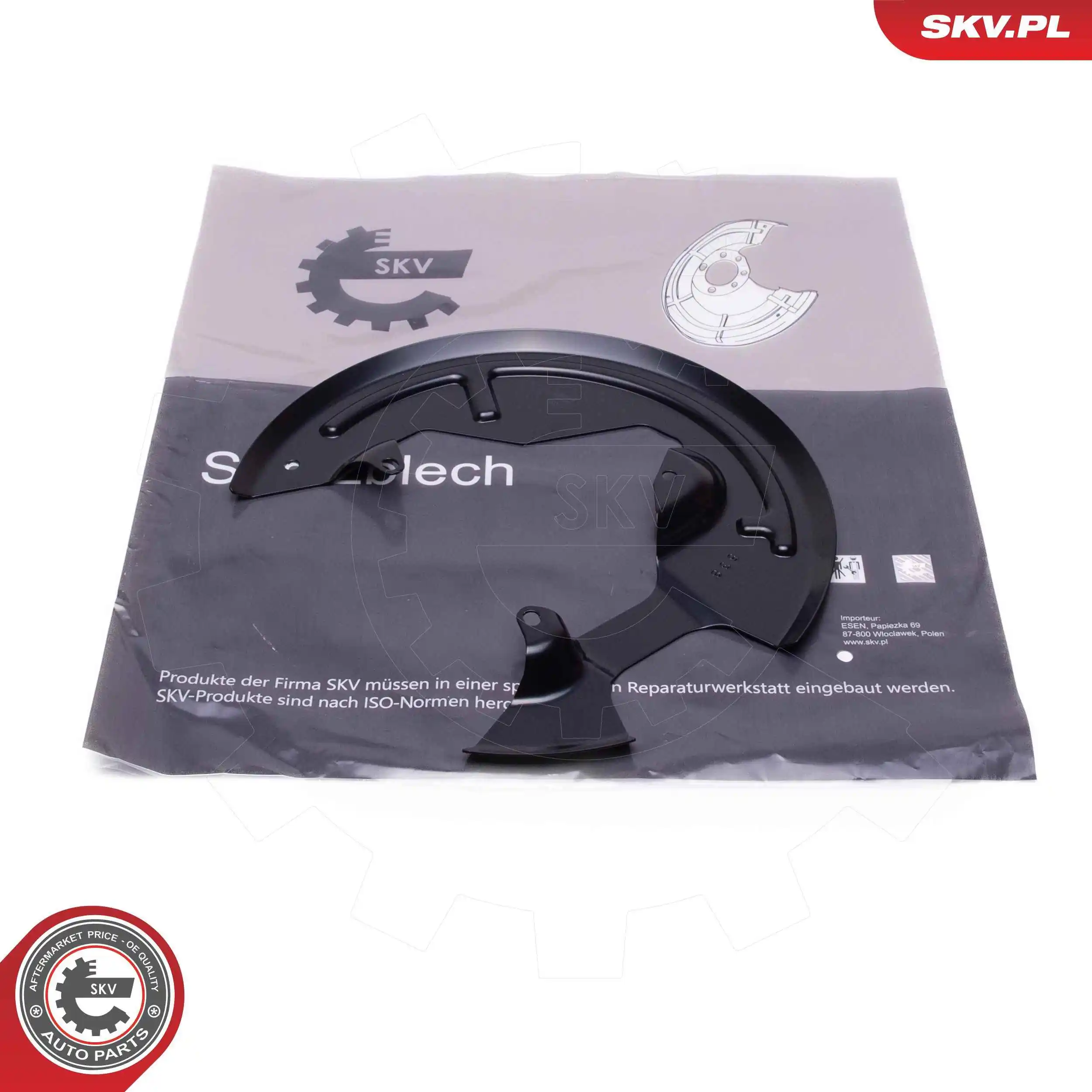 Splash Guard, brake disc